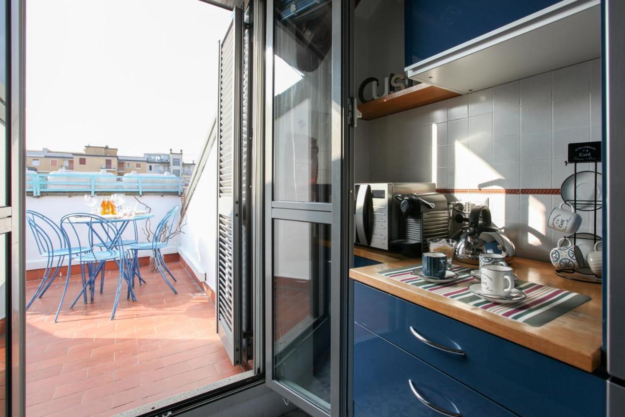 Appartement The Cosy Terrace Of Milano- Via Sardegna Extérieur photo